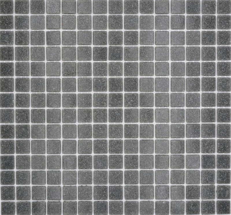 Glass mosaic mosaic tile gray anthracite glossy pool look mosaic tile kitchen wall tile mirror bathroom shower wall MOS200-A09_f
