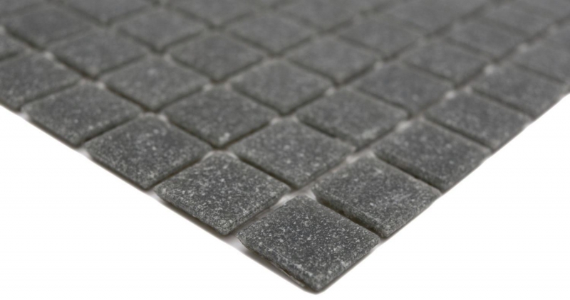 Glass mosaic mosaic tile gray anthracite glossy pool look mosaic tile kitchen wall tile mirror bathroom shower wall MOS200-A09_f