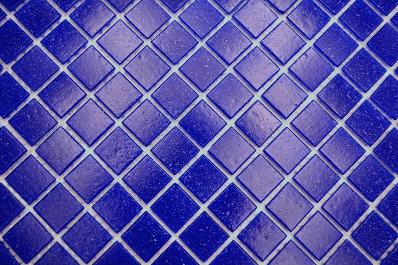 Glass mosaic mosaic tile ultramarine blue glossy pool look mosaic tile kitchen wall tile mirror bathroom shower wall MOS200-A20_f