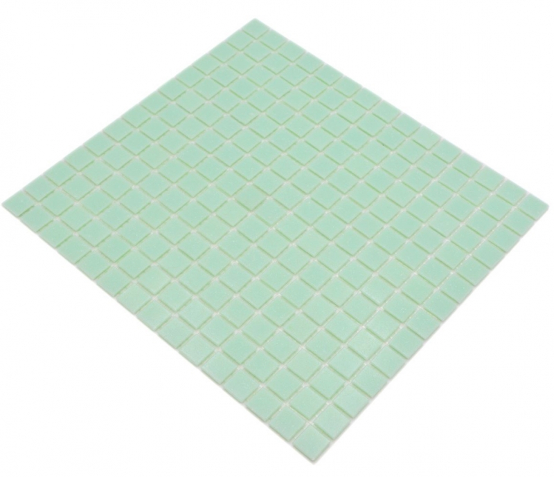 Glass mosaic mosaic tile pastel green glossy pool look mosaic tile kitchen wall tile mirror bathroom shower wall MOS200-A21_f