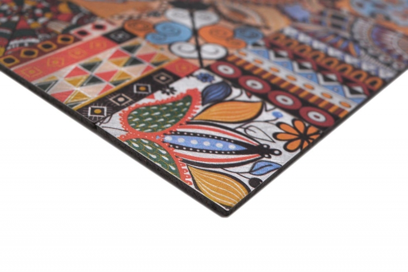 Hand Pattern Self-adhesive Mosaic Mat Metal Retro Mandala Pattern Mat Afrikaans Ornament MOS200-U01_m