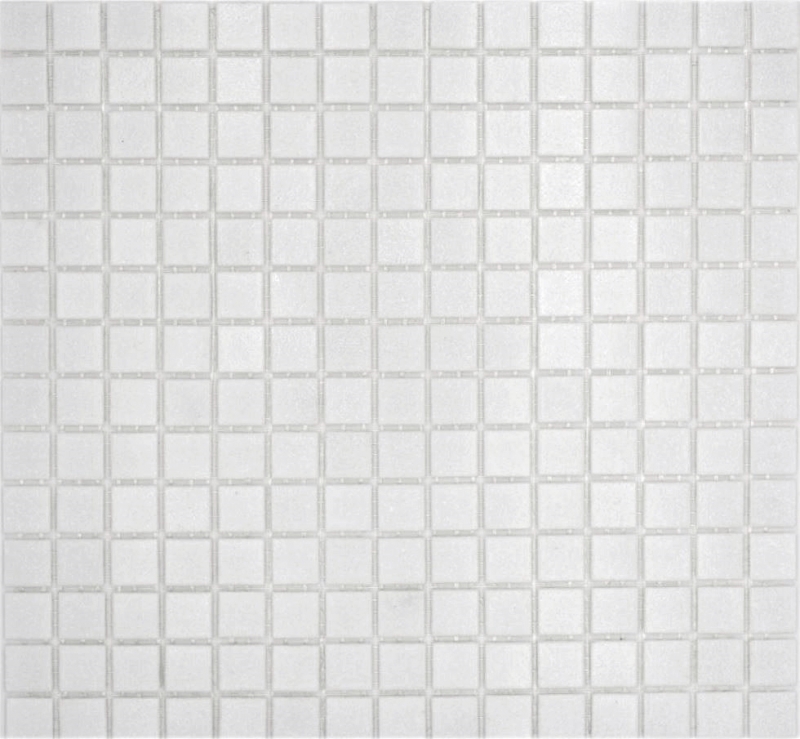 Hand sample glass mosaic mosaic tile white II MOS200-A02_m