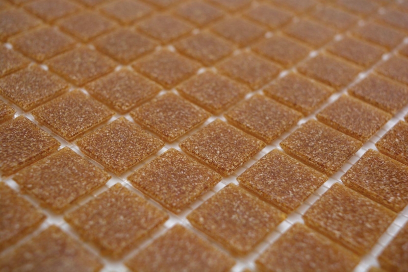 Hand-painted glass mosaic mosaic tile Brown Spots MOS200-A34_m