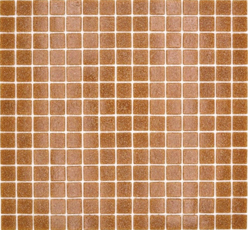 Hand-painted glass mosaic mosaic tile Brown Spots MOS200-A34_m