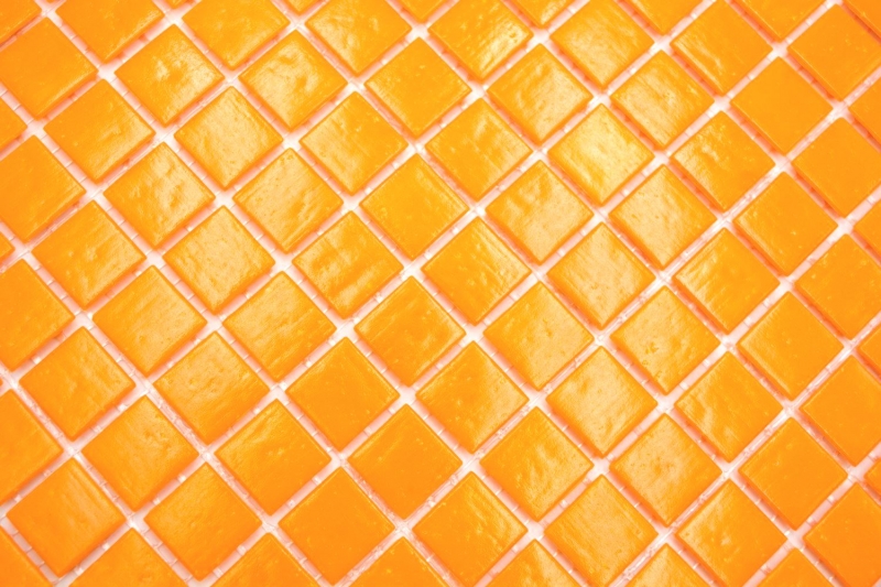 Hand sample glass mosaic mosaic tile orange MOS200-A92_m