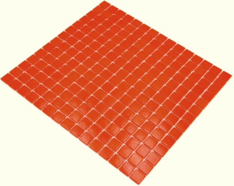 Hand sample glass mosaic mosaic tile light red MOS200-A95_m