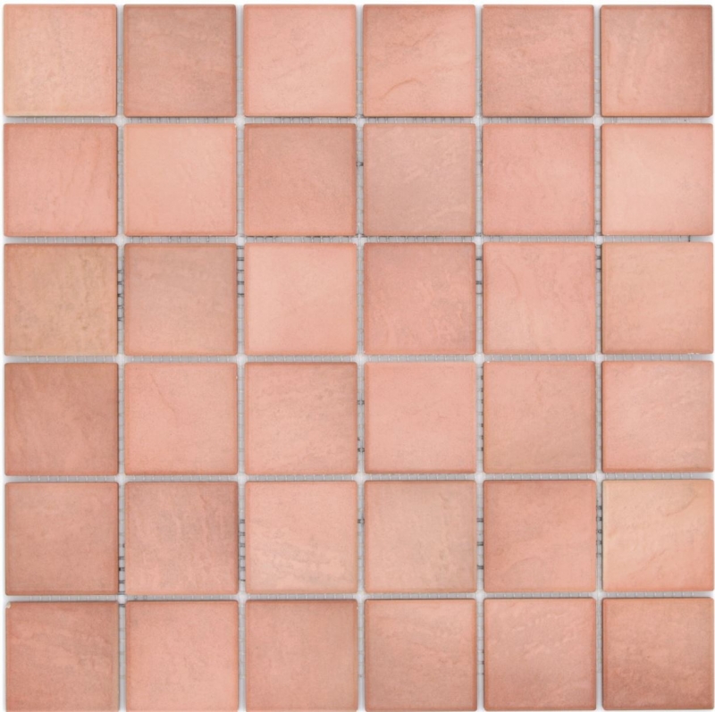 Jasba Village mosaic ceramic stoneware cotto matt stone effect kitchen bathroom shower MOSJB548 1 mat