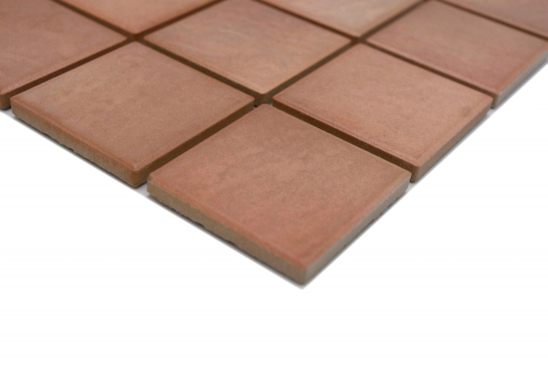 Ceramic mosaic tiles Jasba cotto matt stone look kitchen wall bathroom tile shower wall / 10 mosaic mats