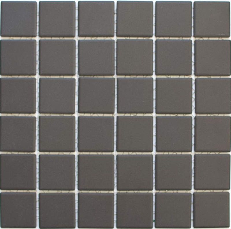Mosaic tile ceramic brown unglazed tile backsplash MOS14-CU253