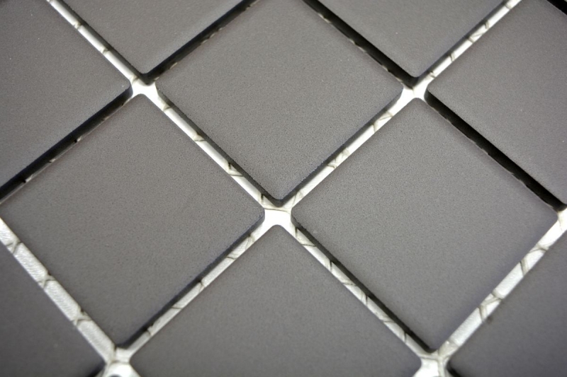 Mosaic tile ceramic brown unglazed tile backsplash MOS14-CU253