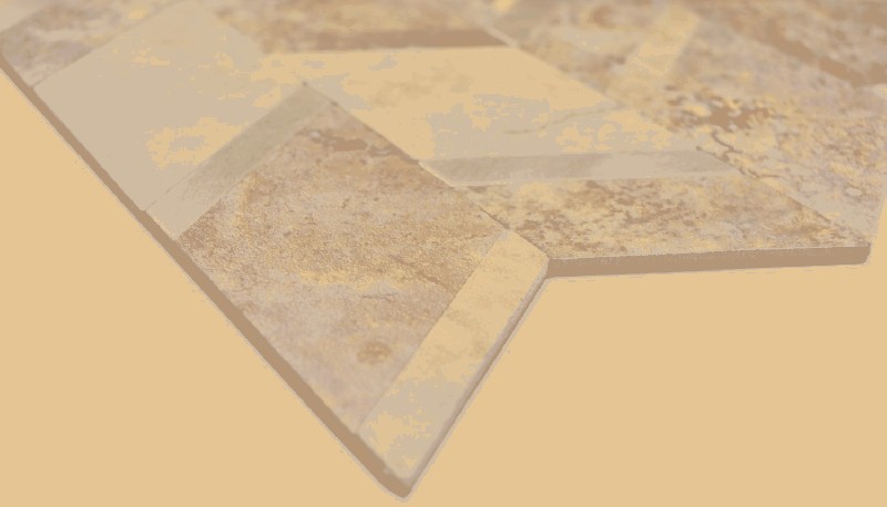 Hand sample arrow vinyl stone look Limestone beige/Silver wall tile backsplash MOS200-46LBG_m