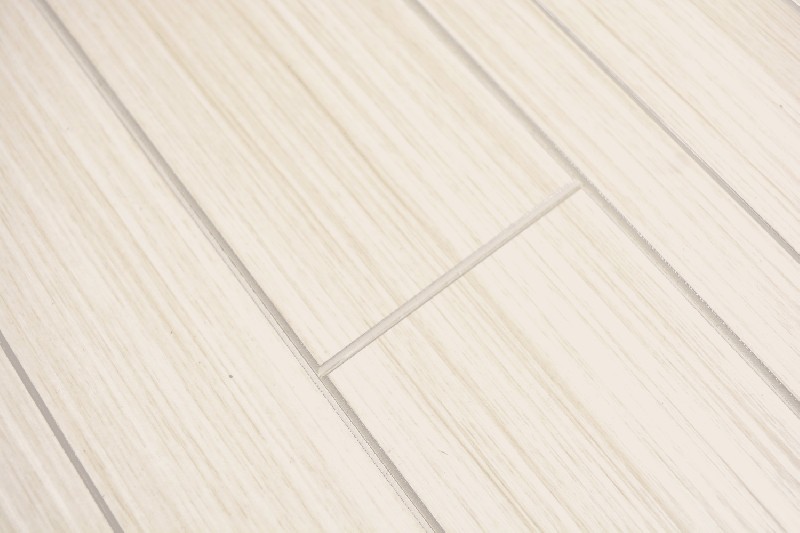 Hand sample composite aluminum wood look Wood White Level wall tile mirror MOS200-53WWL_m