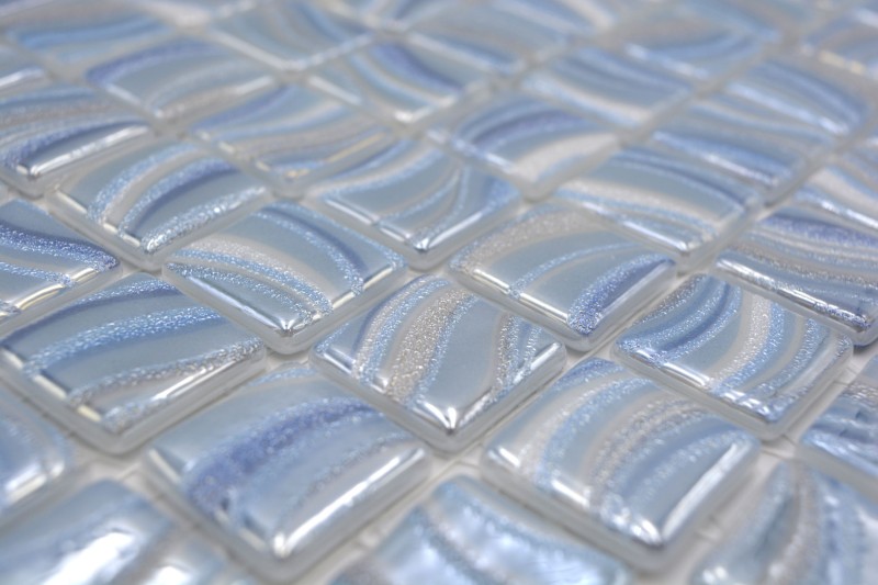 Mosaic tile pool mosaic swimming pool mosaic light blue silver gloss metallic shower wall SPAIN - MOS220-78251U_f