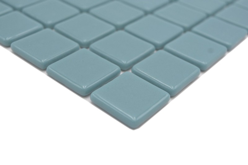 Hand sample mosaic tile pool mosaic swimming pool mosaic turquoise pastel green shower wall SPAIN - MOS220-25832U_m