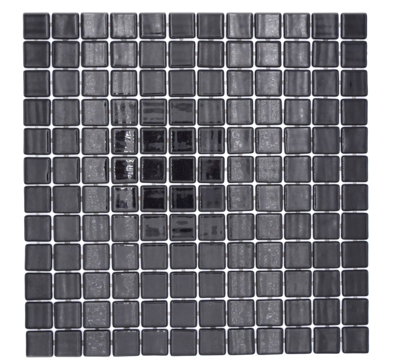 Hand pattern mosaic tile pool mosaic swimming pool mosaic black shower wall SPAIN - MOS220-25900U_m