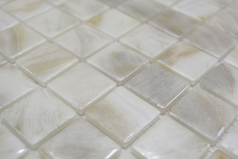 Hand sample mosaic tile pool mosaic swimming pool mosaic beige cream ivory shower wall SPAIN - MOS220-71250U_m