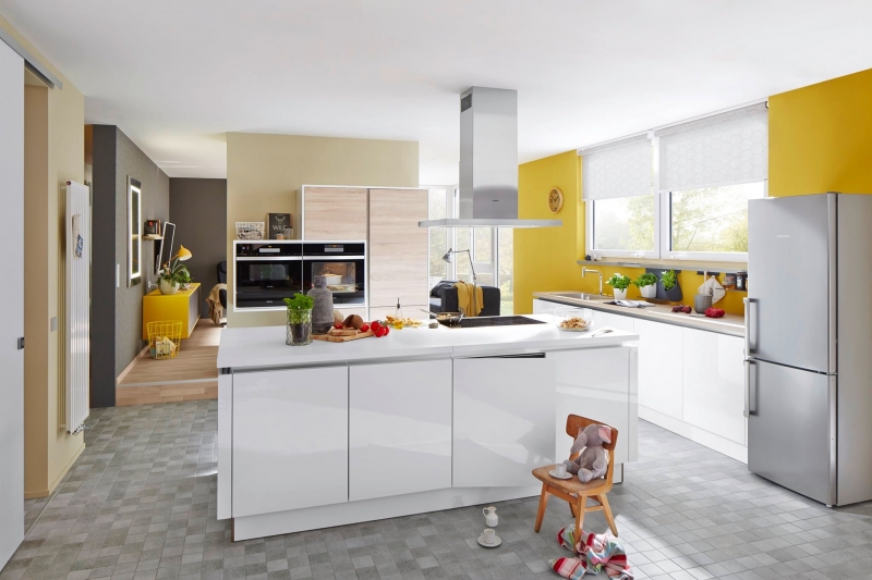 Retro vintage mosaic tile wall ceramic cement look gray mix tile backsplash kitchen - MOS22-CELLO