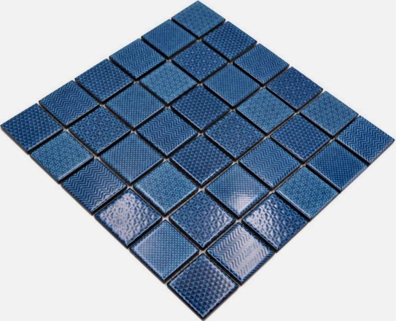 Ceramic mosaic tile blue BAD pool blue tile mirror shower bathroom tile MOS16-0404