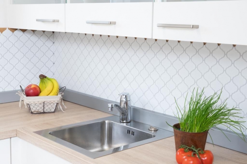 Florentine retro vintage mosaic tile ceramic white matt backsplash kitchen bathroom wall - MOS13-11WM