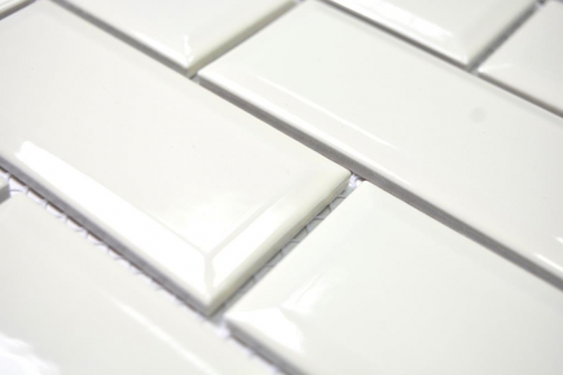 Hand sample Metro Subway mosaic tile ceramic ivory tile backsplash kitchen MOS26-0119IM_m