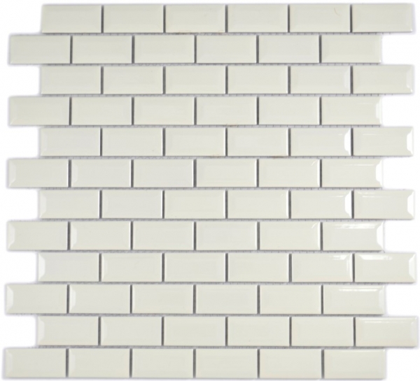 Hand pattern mini metro subway mosaic tile ceramic tile backsplash kitchen ivory MOS26-0119CBI_m