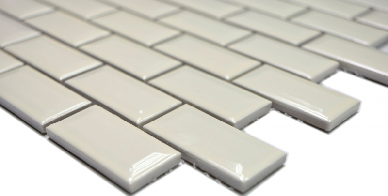 Hand pattern mini metro subway mosaic tile ceramic tile backsplash kitchen ivory MOS26-0119CBI_m