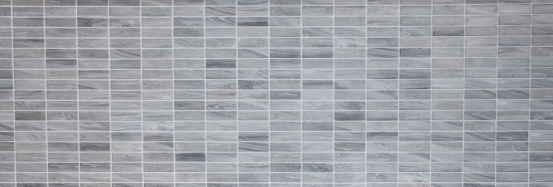 Mosaic tile ceramic rods stone look gray wall tile bathroom tile MOS24-STSO23_f | 10 mosaic mats