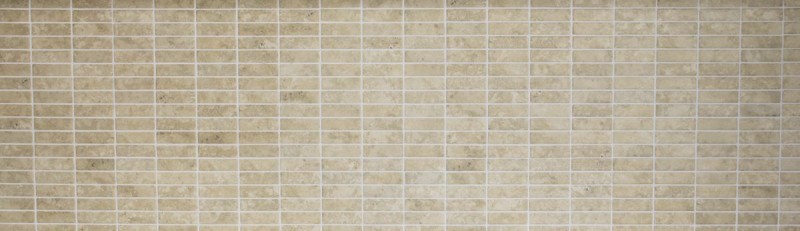 Ceramic stone-effect mosaic tile beige tile backsplash kitchen MOS24-STSO67