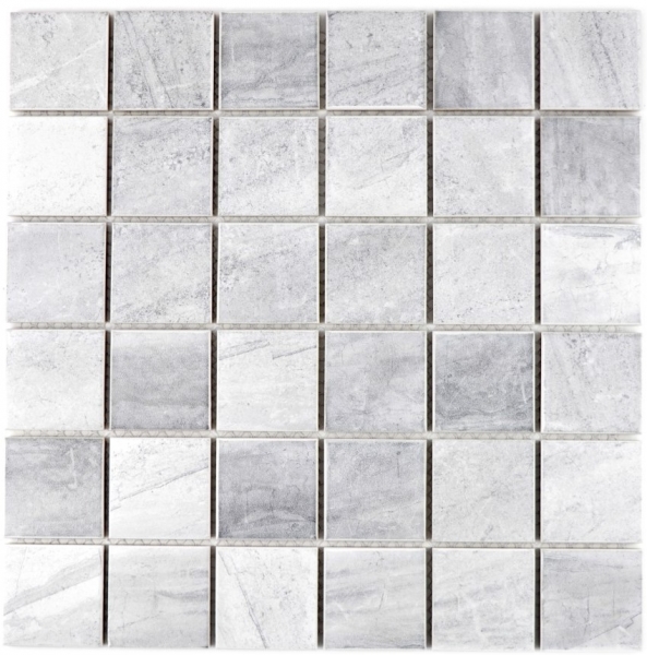 Mosaic tile natural stone look texture travertine gray tile backsplash MOS16-0211_f | 10 mosaic mats