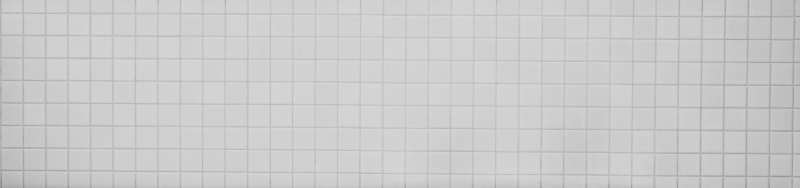 Ceramic mosaic tile white matt tile mirror bathroom wall MOS16B-0111