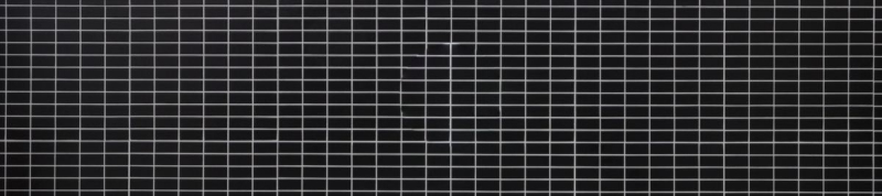 Mosaic tile ceramic rods black matt tile WC bathroom tile MOS24B-0311_f