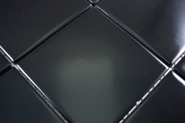 Hand pattern mosaic tile ceramic black matt tile WC bathroom tile MOS23-0311_m