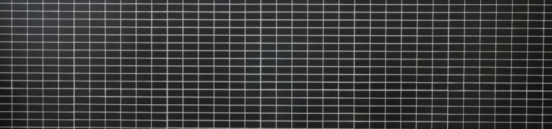 Hand-painted mosaic tile ceramic metal gray rods metal matt MOS24B-0211_m