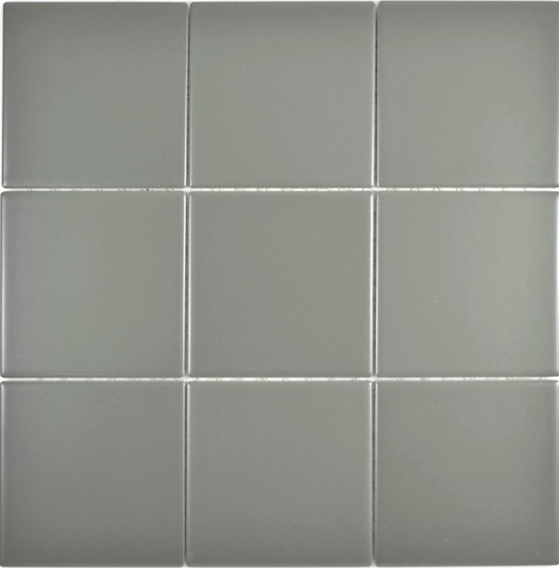 Hand-patterned mosaic tile ceramic metal matt kitchen splashback MOS23-2201_m