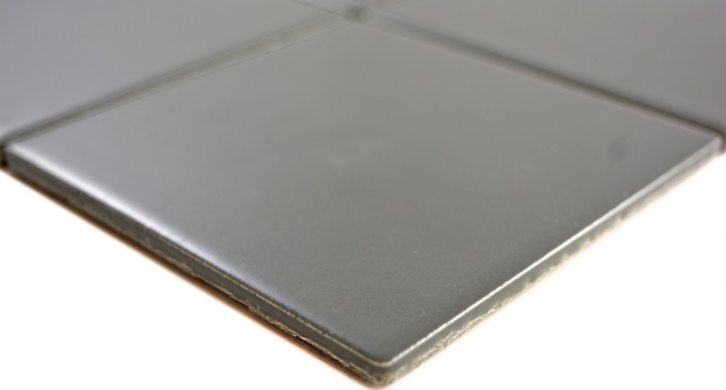 Mosaic tile ceramic metal matt kitchen splashback MOS23-2201_f