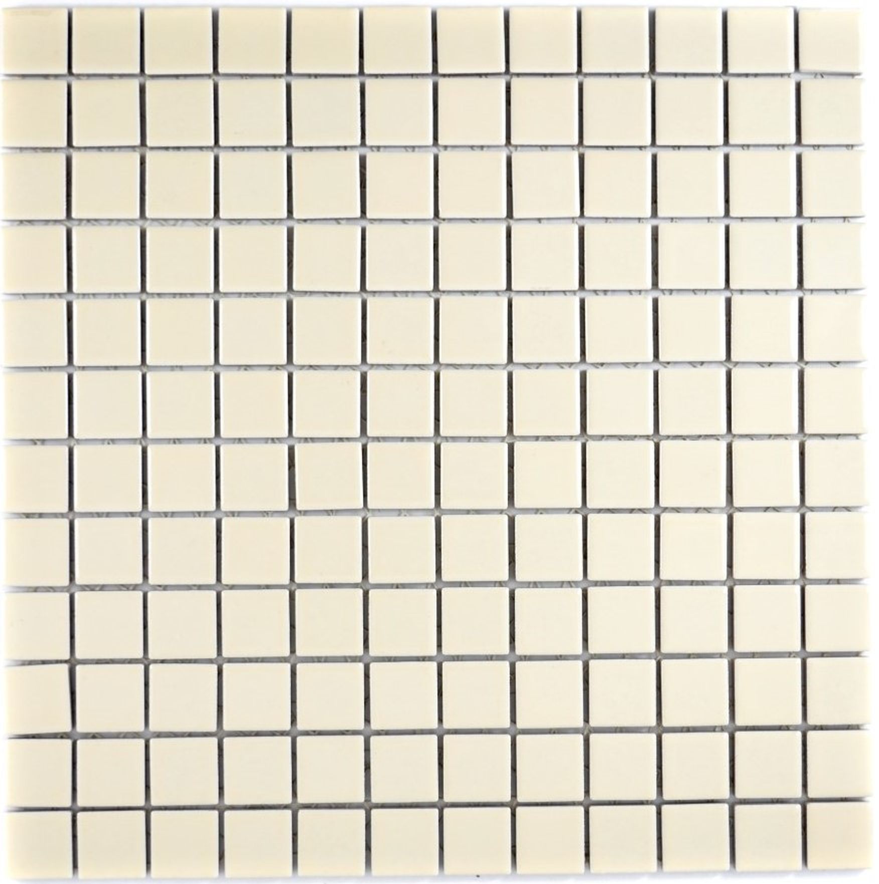 Hand-painted mosaic tile magnolia beige glossy tile backsplash ceramic mosaic MOS18D-1902_m