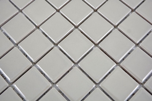 Hand-painted sample mosaic tile SILK GREY GLOSSY TILED MIRROR ceramic BATHROOM MOS18D-2401_m