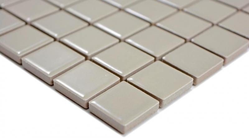 Hand-painted sample mosaic tile SILK GREY GLOSSY TILED MIRROR ceramic BATHROOM MOS18D-2401_m