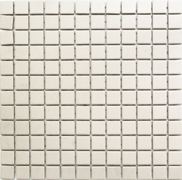 Hand-painted mosaic tile ceramic light beige unglazed shower tray floor tile MOS18B-1211-R10_m