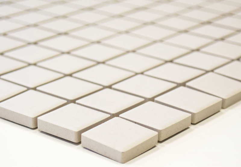 Hand-painted mosaic tile ceramic light beige unglazed shower tray floor tile MOS18B-1211-R10_m