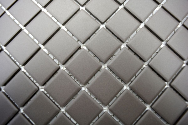 Hand pattern mosaic tile ceramic gray unglazed shower tray floor tile MOS18B-0211-R10_m