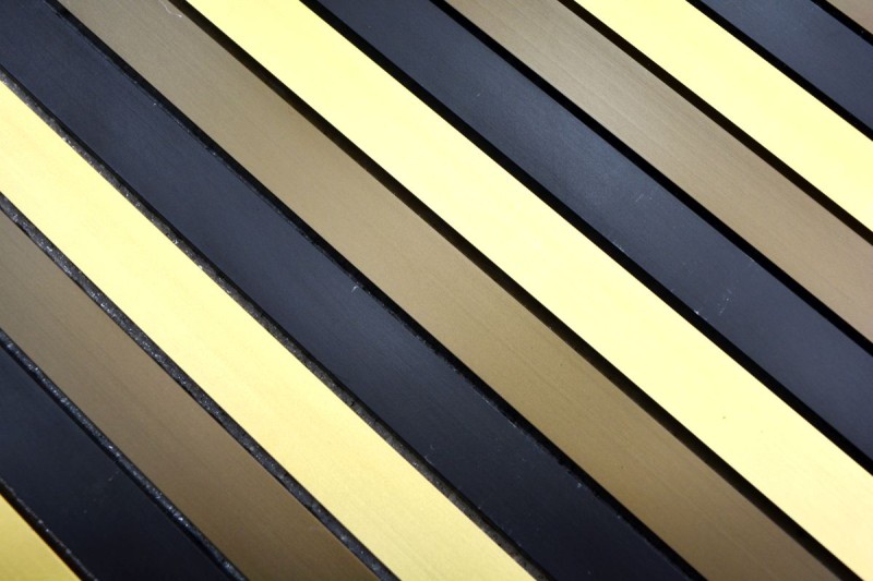 Mosaic tile aluminum rods black bronze gold tile backsplash kitchen wall MOS49-B301