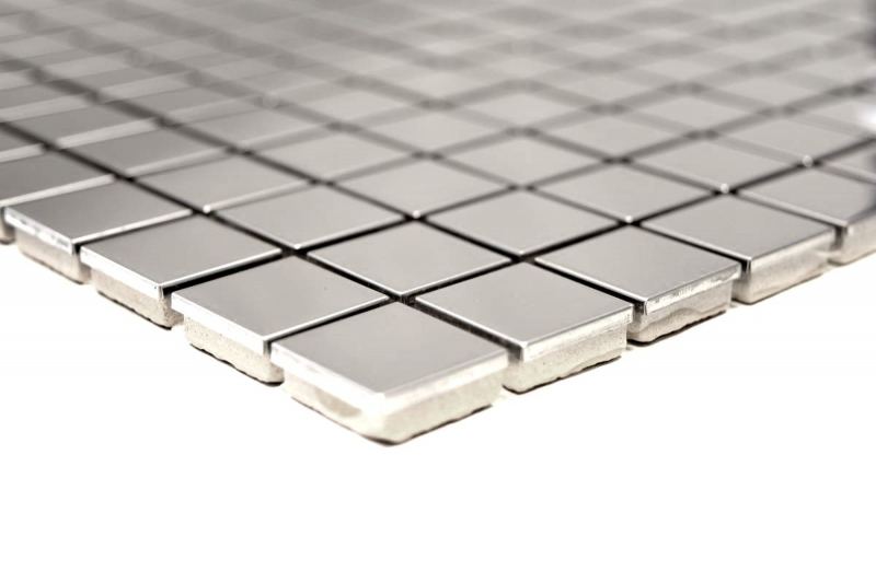 Hand pattern mosaic tile stainless steel silver silver steel brushed tile backsplash kitchen MOS129-CE15D_m