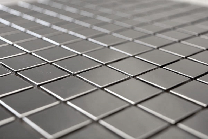 Hand pattern mosaic tile stainless steel silver silver steel brushed tile backsplash kitchen MOS129-CE15D_m