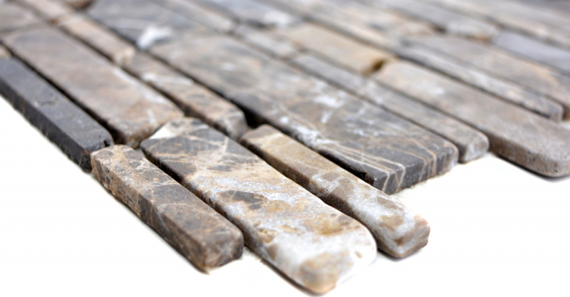 Mosaic tile marble natural stone beige brick mosaic Castanao MOS40-13-285_f