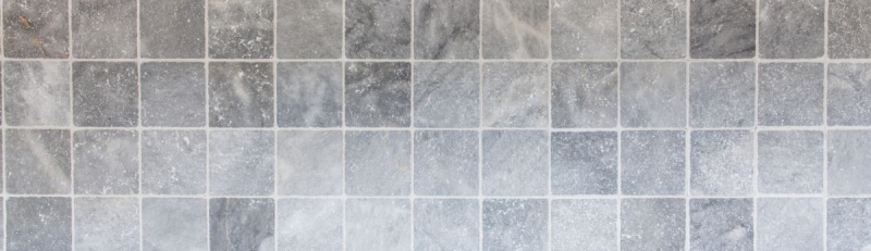 Tile marble natural stone Bardiglio light gray anthracite natural stone tile antique look tile backsplash shower tray wall tile - MOSF-45-40010