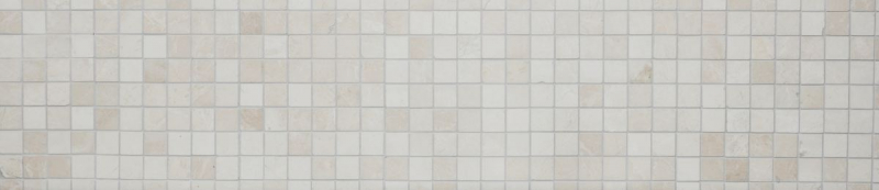 Hand-painted mosaic tile marble natural stone ivory Botticino Antique Marble MOS36-0106_m