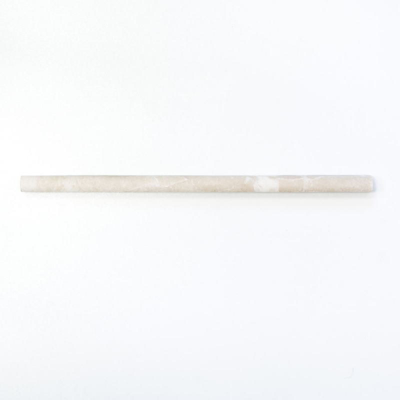 Border Marble Botticino natural stone ivory cream white profile pencil antique look wall floor kitchen bathroom WC - MOSPENC-41315