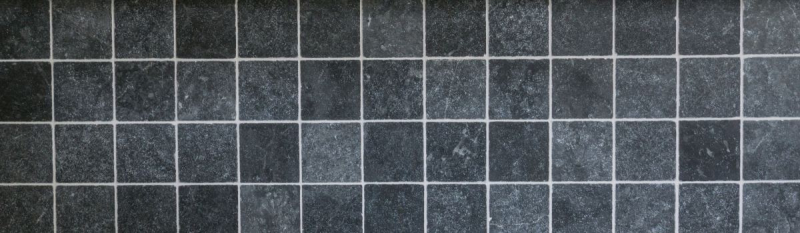 Tile marble natural stone nero black anthracite dark gray natural stone tile antique look floor tile kitchen wall - MOSF-45-46093