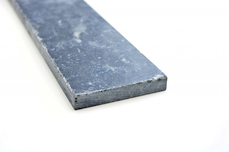 Plinth marble natural stone nero black anthracite dark gray natural stone plinth antique look wall kitchen floor bathroom - MOSSock-43470